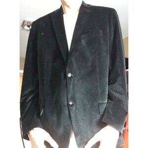 Daniel Cremieux Black Velvet Blazer Jacket XXL Button Closure Formal Wear